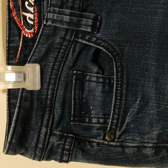 EDC by Esprit Women's Black Low Rise Straight Cut Jeans Size Small (25") - Picture 8 of 10